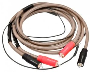Chord EpicX 2RCA to 2RCA Turntable (with fly lead) 1.2m — Межблочный аналоговый кабель, 2RCAх2 , 1.2 м 1-010302 фото