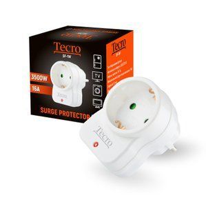 Сетевой фильтр Tecro (SF-1W) 1 розетка 1-011251 фото