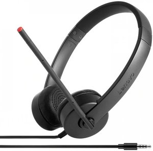 Lenovo 4XD0K25030 — Гарнитура проводная Essential Stereo Analog Headset, черная 1-007216 фото