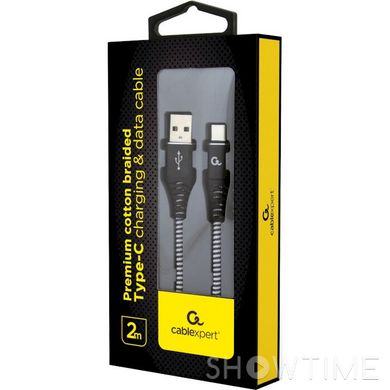 Кабель PURIDEA L21 USB2.0 AM/Type-C Black 1м (L21-USB-C BLACK) 470424 фото