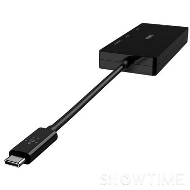Адаптер Belkin USB-C - HDMI, VGA, DVI, DisplayPort, black AVC003BTBK 542886 фото