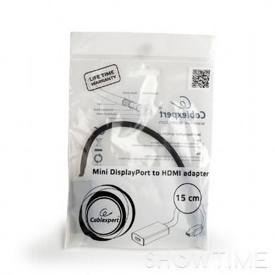 Адаптер-преобразователь Mini DisplayPort to HDMI Cablexpert A-mDPM-HDMIF-02 444452 фото