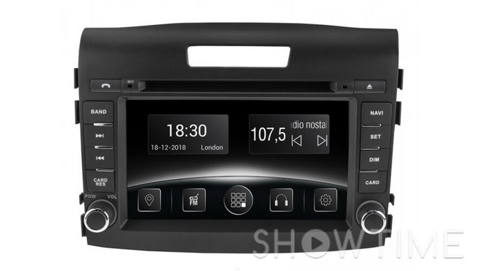 Автомобільна мультимедійна система з антибліковим 7 "HD дисплеєм 1024x600 для Honda CR-V RM4 2012-2016 Gazer CM5007-RM4 525582 фото