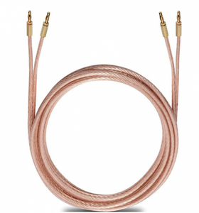 Кабель акустичний Oehlbach Crystal Wire T15/250 2х2.5 мм², 2 пари роз'ємів (банани), OFC, 2х2.5 м 438833 фото