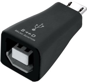 Адаптер USB-B - microUSB 2.0 Audioquest USBMICROAD 527118 фото