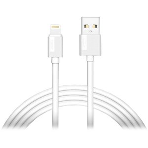 Кабель T-Phox Nets USB - Lightning White 2м (T-L801(2) WHITE) 470482 фото