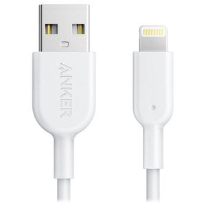 Кабель Anker Powerline II USB/Apple Lightning V2 White 1.8м (A8433H21) 469413 фото