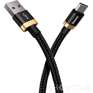 Кабель Baseus Huawei Flash USB for Type-C 40W Black/Gold 1м (CATZH-AV1) 470562 фото