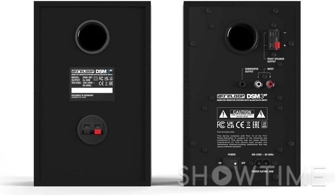 Reloop DSM-3 BT — Студійна моніторна акустика 40 Вт 1-008581 фото