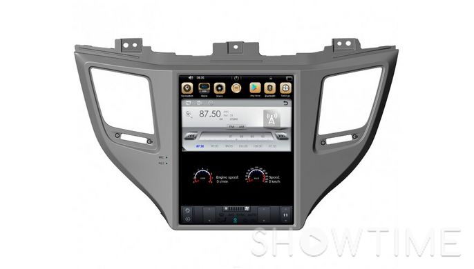 Автомобільна мультимедійна система з антибліковим 10.4 "IPS HD дисплеєм для Hyundai Tucson TL, 2015+ Gazer CM7010-TL 526544 фото