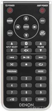 Стерео підсилювач компактний з Bluetooth і ЦАП: Denon PMA-60 Black 234545 542862 фото