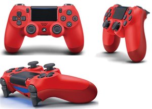 Геймпад бездротовий SONY PlayStation Dualshock v2 Magma Red (9894353) 434128 фото