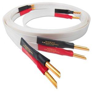 Акустический кабель ФЭП 4 мм Z-plug 3 м Nordost White lightning 2x3m 1-001382 фото