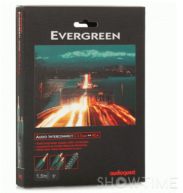AudioQuest EverGreen (3,5mm-2RCA) 2м 436839 фото