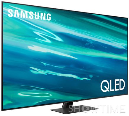 Samsung QE65Q80AAUXUA — телевізор 65" QLED 4K 120Hz Smart Tizen Gray 1-005587 фото