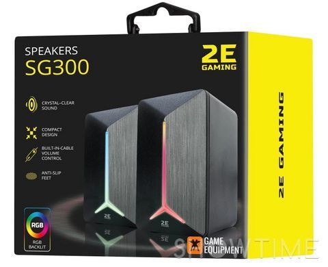 2E SG300 (2E-SG300B) Black &mdash; Компьютерная акустика 2.0 2x3 Вт 1-008496 фото