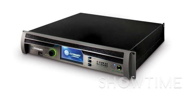 Crown 4X3500HDS-U-EUFX — чотириканальний туровий підсилювач IT4X3500HD 1-003761 фото