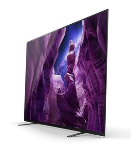 Телевiзор 65" OLED 4K Sony KD65A8BR2 Smart, Android, Black 518122 фото