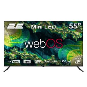 2E 2E-55A88H — Телевизор 55" MiniLED 4K 60Hz Smart WebOS 1-009958 фото