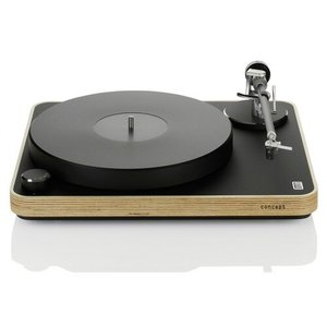 Виниловый проигрыватель Clearaudio Concept Active MC Black with wood all-in-one-system 529685 фото