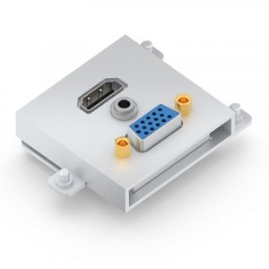 Модуль-вставка для FLAT, MINI & NEO - HDMI + VGA + Audio, сіра PureLink PC-CMHVA-S 542307 фото