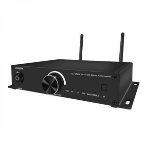 Cloudyx CL-250W Hi-Fi WIFI Audio Amplifier — Hi-Fi аудіо підсилювач, 2x100 Вт, Wi-Fi, DLNA, AirPlay2, Bluetooth, Phono 5.0 1-005938 фото