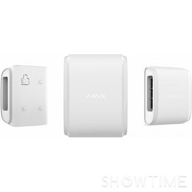 Ajax DualCurtain Outdoor (000022070) — Датчик движения уличный типа "штора" Jeweler, беспроводной, белый 1-008282 фото