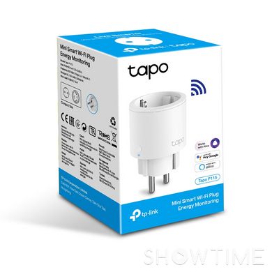 TP-Link TAPO-P115-1-PACK — Умная Wi-Fi мини-розетка с мониторингом, 16А 1-010058 фото