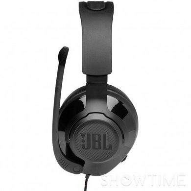 JBL Quantum 200 Black (JBLQUANTUM200BLK) — Наушники с микрофоном геймерские проводные накладные 32 Ом 100 дБ 3.5 мм 530738 фото