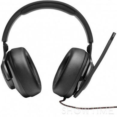 JBL Quantum 200 Black (JBLQUANTUM200BLK) — Навушники з мікрофоном геймерські дротові накладні 32 Ом 100 дБ 3.5 мм 530738 фото