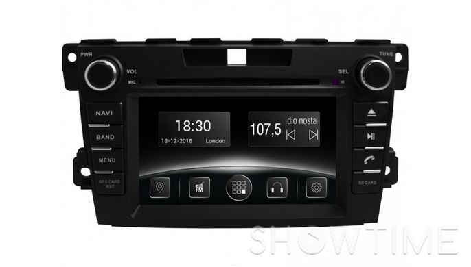 Автомобільна мультимедійна система з антибліковим 7 "HD дисплеєм 1024 * 600 для Mazda CX-7 ER 2006-2012 Gazer CM6007-ER 526395 фото