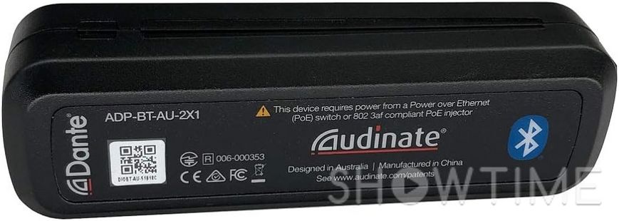 Audinate Dante AVIO Bluetooth IO Adapter 2x1ch (ADP-BT-AU-2X1) — Bluetooth-адаптер для подключения к сетям Dante AVIO 2x1ch 1-008182 фото