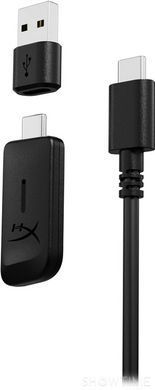 HyperX Cloud III Wireless Black/Red (77Z46AA) &mdash; Навушники геймерські бездротові повнорозмірні радіоканал 1-009406 фото
