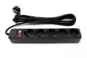 Фильтр питания ProLogix (PRS-050P5-45B) 5 розеток, 4.5 м, черный 1-011204 фото
