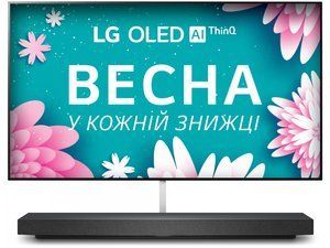 Телевiзор 65" OLED 4K LG OLED65WX9LA Smart, WebOS, Black 543012 фото