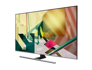 Телевiзор 65" QLED 4K Samsung QE65Q77TAUXUA Smart, Tizen, Black 518073 фото