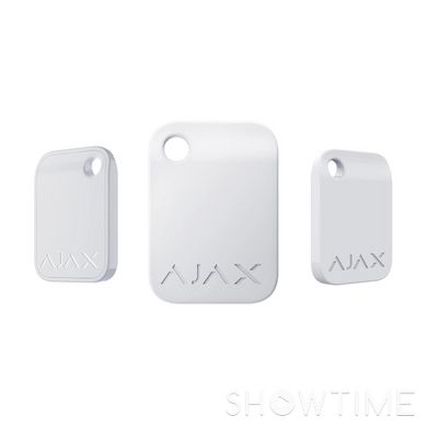 Ajax Tag (000022794) — Брелок 10шт, jeweller, бесконтактный, белый 1-007983 фото