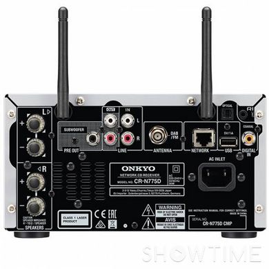 Мультирумная система мощность 40 Вт на канал Onkyo CS-N775D Black 529746 фото