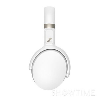 Навушники-гарнітура повнорозмірні бездротові 18 - 22000 Гц 108 дБ білі Sennheiser HD 450 BT WHITE 528343 фото