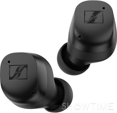 Sennheiser Momentum True Wireless 3 Black (509180) — Бездротові вакуумні Bluetooth навушники 1-009456 фото