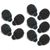 Комплект вітрозахисту Rycote Miniature Lavalier Foams - Black (1 pack of 10) 1-002020 фото