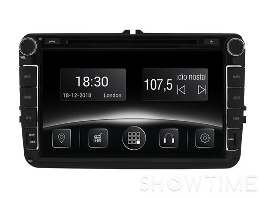 Автомобильная мультимедийная система с антибликовым 8” HD дисплеем 1024x600 для VW, Skoda, Seat, 2008-2017 Gazer CM6008-T5 524237 фото