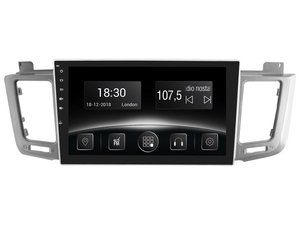 Автомобільна мультимедійна система з антибліковим 10.1 "HD дисплеєм 1024x600 для Toyota RAV4 A40 2013-2016 Gazer CM5510-A40 524344 фото