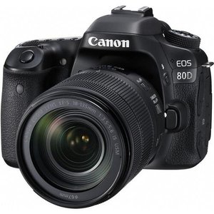 Цифр. фотокамера дзеркальна Canon EOS 80D + об'єктив 18-135 IS nano USM 519024 фото