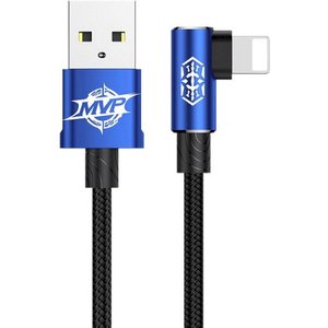 Кабель Baseus MVP Elbow USB for Lightning Blue 1м (CALMVP-03) 470257 фото
