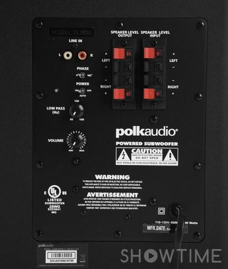 Polk Audio TL 1600 5.1 EXPORT system High Gloss Black 439557 фото