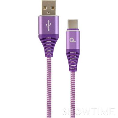 Кабель Cablexpert Premium USB2.0 AM/CM Purple 2м (CC-USB2B-AMCM-2M-PW) 470428 фото