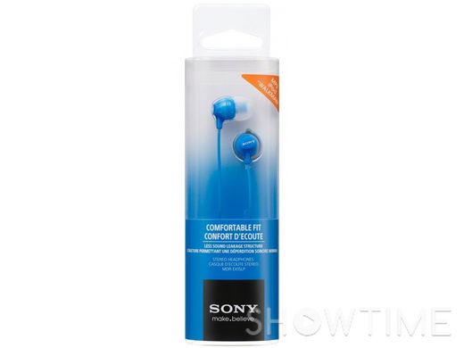 Наушники Sony MDREX15LP Синий (MDREX15LPLI.AE) 532650 фото