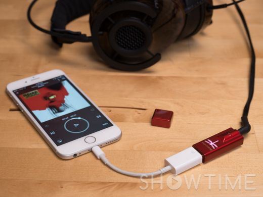 USB ЦАП + Передпідсилювач + Підсилювач для навушників Audioquest DRAGONFLY DAC RED EU 443765 фото