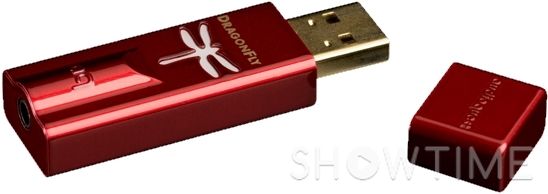 USB ЦАП + Передпідсилювач + Підсилювач для навушників Audioquest DRAGONFLY DAC RED EU 443765 фото